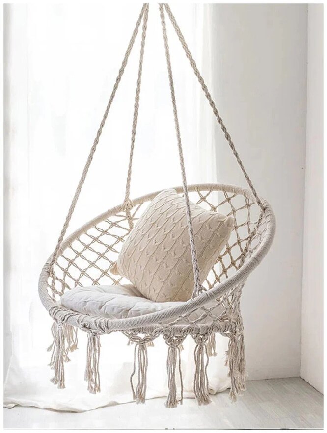 Плетеное кресло-гнездо