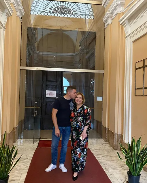 Марина Федункив с мужем фото