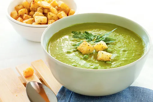 Лёгкий рецепт постного супа-пюре: 20 минут и готово!