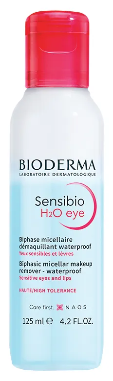 BIODERMA, двухфазное мицеллярное средство для очищения глаз и губ SENSIBIO H2O