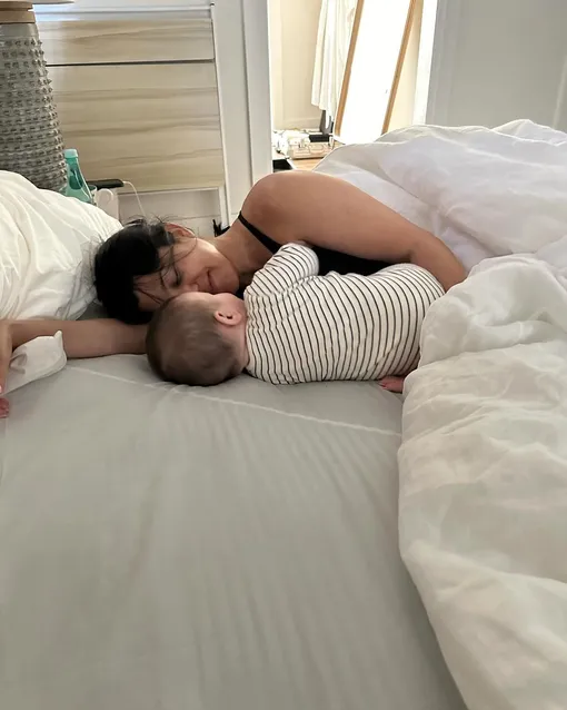 Кортни Кардашьян спит со своим сыном