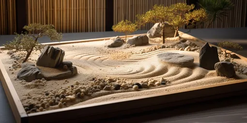 японский сад камней