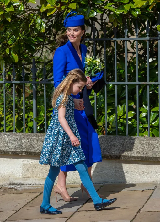 кейт миддлтон с принцессой Шарлоттой детские фото