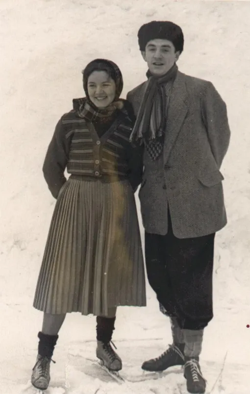 Марк Захаров и Нина Лапшинова