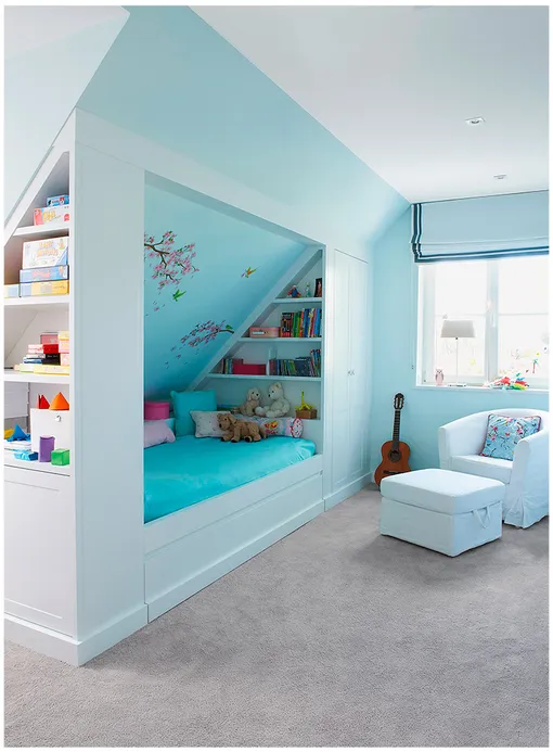 Идеи интерьера детской комнаты: фото детской комнаты для вдохновения