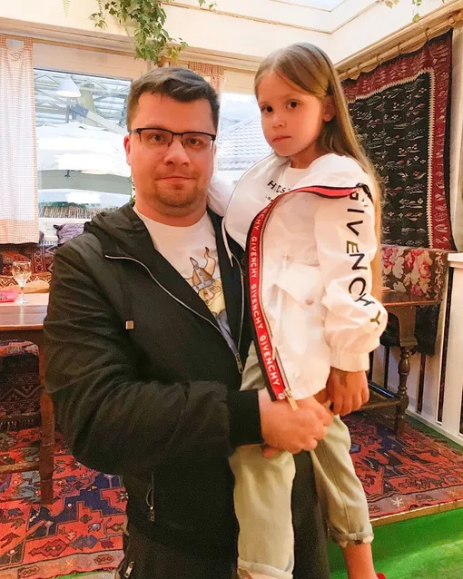 Гарик Харламов с дочерью Анастасией