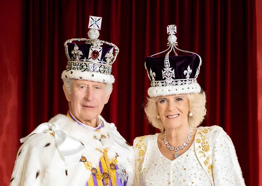 Король Карл III и королева Камилла фото