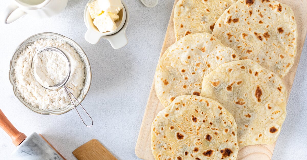 Tortillas and Pita Bread together