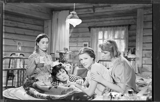 Кадр из фильма режиссера Юрия Чулюкина «Девчата» (1961).