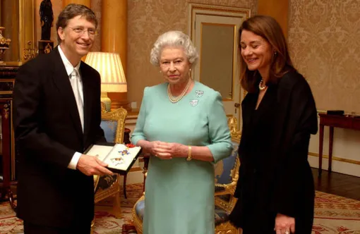 Билл и Мелинда Гейтс развод, королева Елизавета II