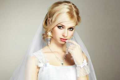 Натуральный свадебный макияж для невесты