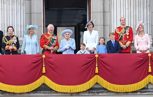 Парад в честь дня рождения королевы, Лондон, Великобритания — 02 июня 2022 г.