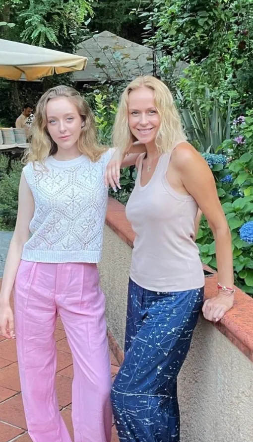 Анна Шаплыкова с дочерью