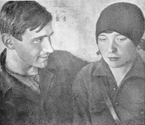 Ольга Берггольц и Николай Молчанов