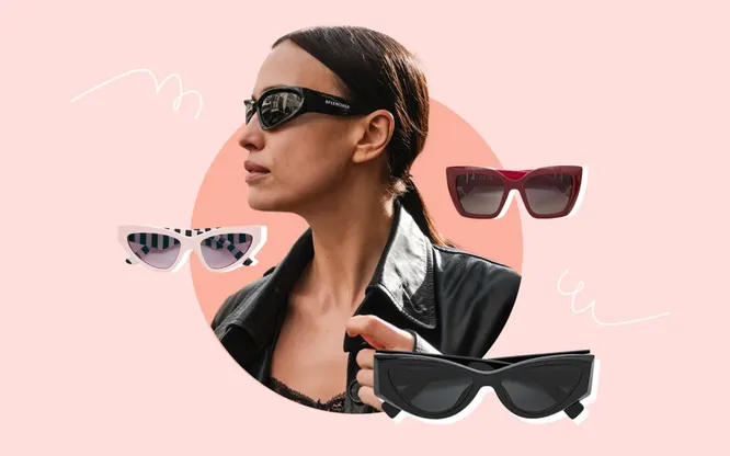 Как носить солнцезащитные очки: берём пример с Ирины Шейк, Беллы Хадид и других селебрити