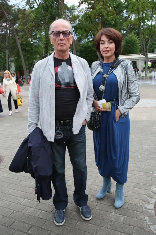 Михаил Задорнов с матерью своей дочери — Еленой