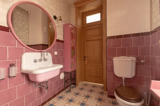 дизайн интерьера ванной комнаты монохром