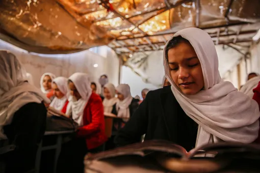 Герат, ноябрь 2018, школа для девочек. На территории, подконтрольной боевикам школы все еще закрыты. В Герат талибы* придут в августе 2021