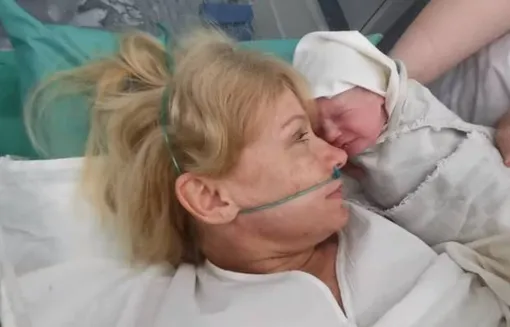 56-летняя Инна Меркушева родила первенца