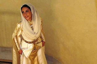 Принцесса Иордании вышла в свет в свадебном платье от российского дизайнера. Во второй раз