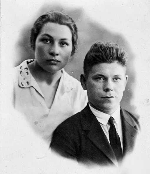 Анна Щетинина с мужем