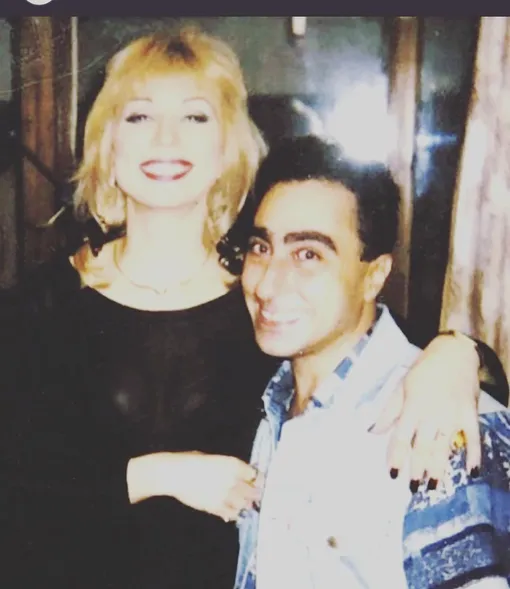 25-летняя Маша Распутина с Кареном Аванесяном на архивном фото