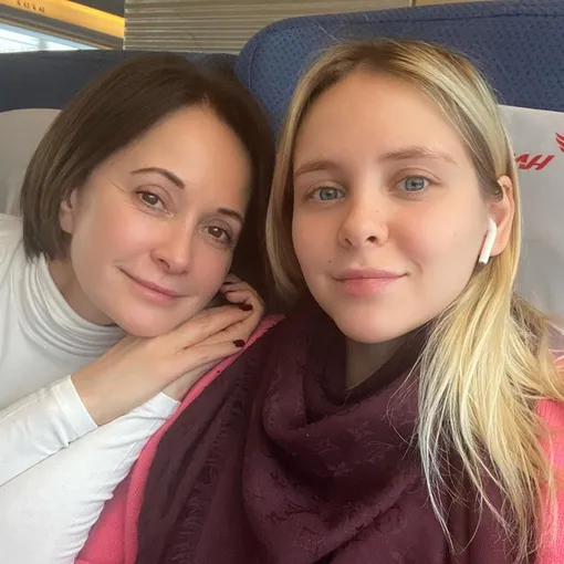 Ольга Кабо с дочерью Татьяной Василишеной