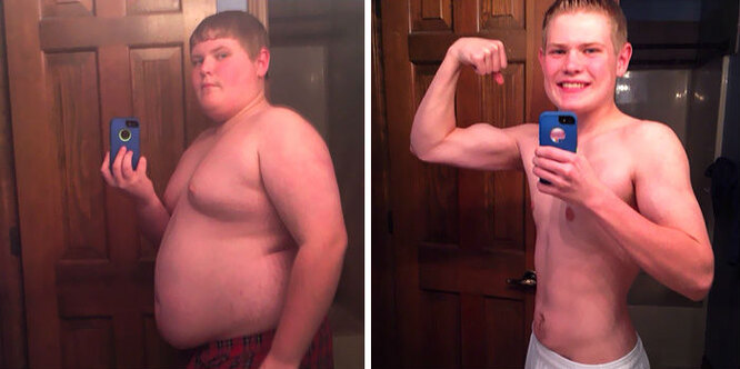 За 10 месяцев я изменился на 45 кг
