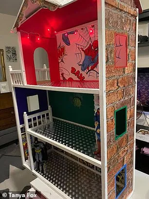 игрушесный дом для мальчика, кукольный домик,супергерои