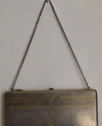 Серебряная сумочка времён Царской России