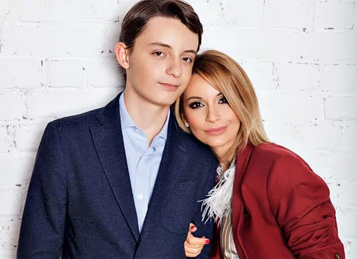 Ольга Орлова с сыном Артемом