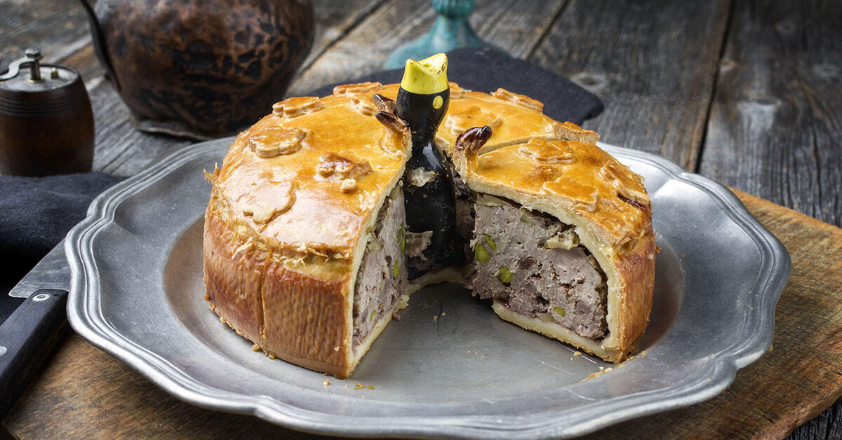 Французский мясной пирог pate en croute