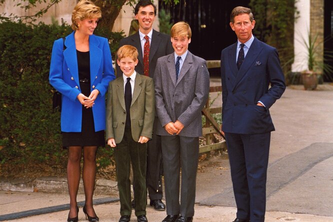 Какое имя принц Чарльз хотел дать своему старшему сыну? И почему Диана была против