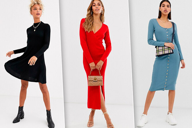 Тепло в платье: семь моделей из трикотажа, которые будут модными этой осенью
