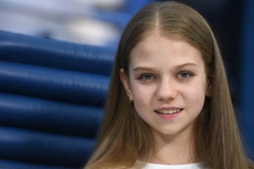 14-летняя фигуристка Александра Трусова первая в мире выполнила сложнейший трюк на льду