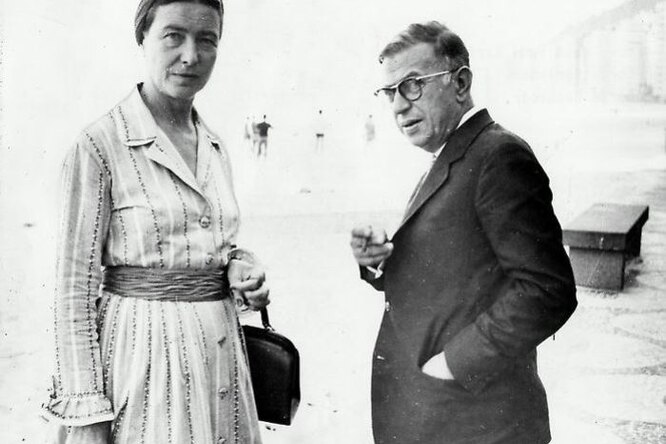 Симона де Бовуар и Жан-Поль Сартр: высокие, высокие отношения