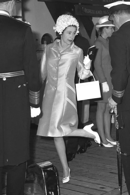 Королева Елизавета II в 1969 году