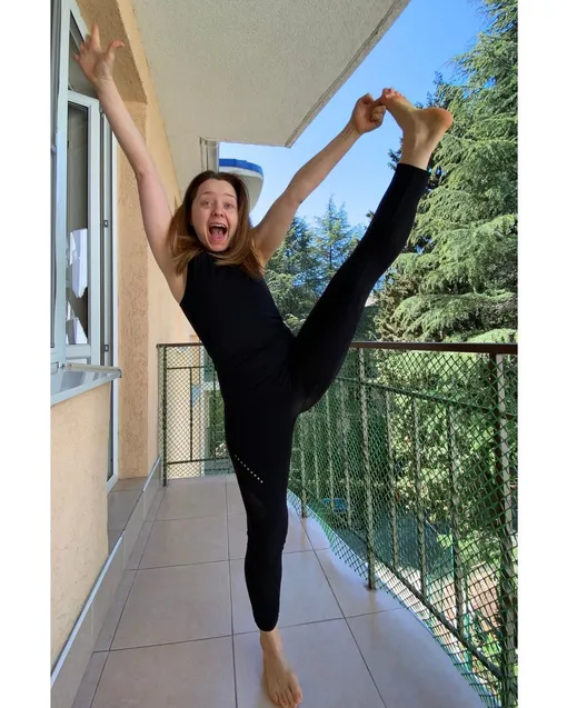 Валентина Рубцова занималась спортивной гимнастикой