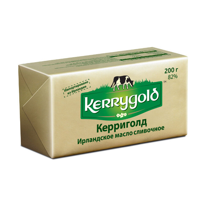 Несоленое сливочное масло Kerrygold