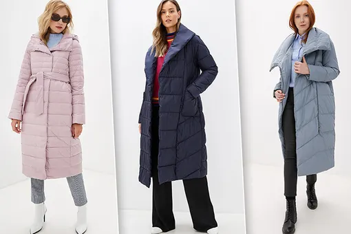 Зимний тренд: модные теплые стеганные пальто