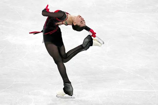 Камила Валиева на Олимпиаде
