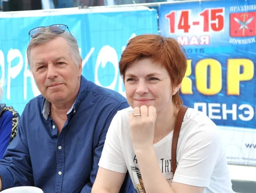 Игорь Ливанов с женой фото