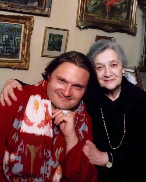Александр Васильев с мамой