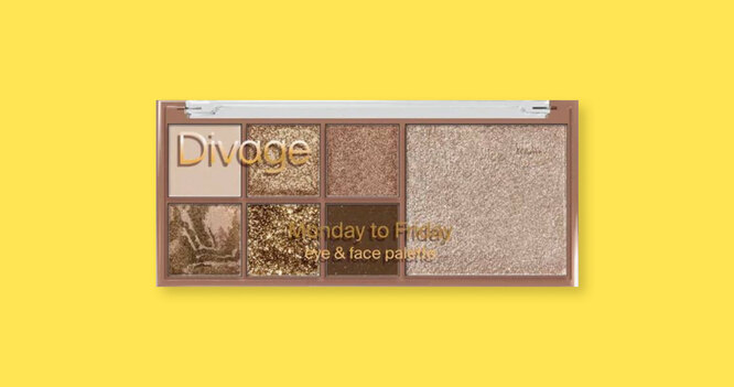 Мультифункциональная палетка для теней Monday To Friday от Divage Мультифункциональная палетка для теней Monday To Friday от Divage
