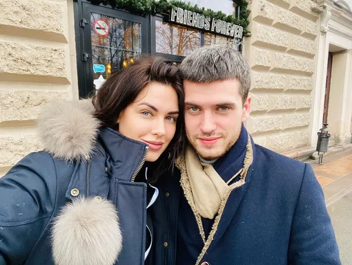 Ирина Антоненко с братом
