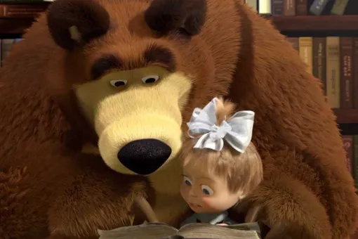 На заметку родителям: герои мультсериала «Маша и Медведь» рассказали, чем заняться дома