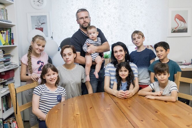 Мама восьмерых детей о том, зачем им понадобился девятый ребенок Мама восьмерых детей о том, зачем им понадобился девятый ребенок