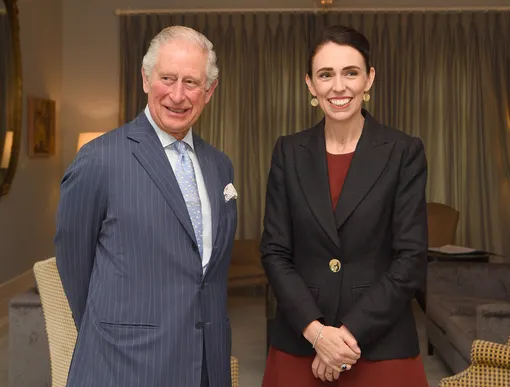 Встреча Карла III (тогда ещё принца Уэльского) с премьер-министром Австралии Джассиндой Ардерн