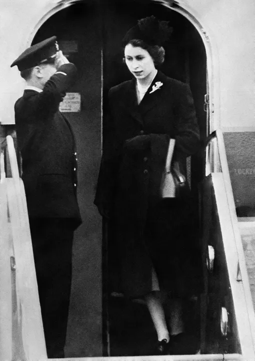 Елизавета II в 1952 году