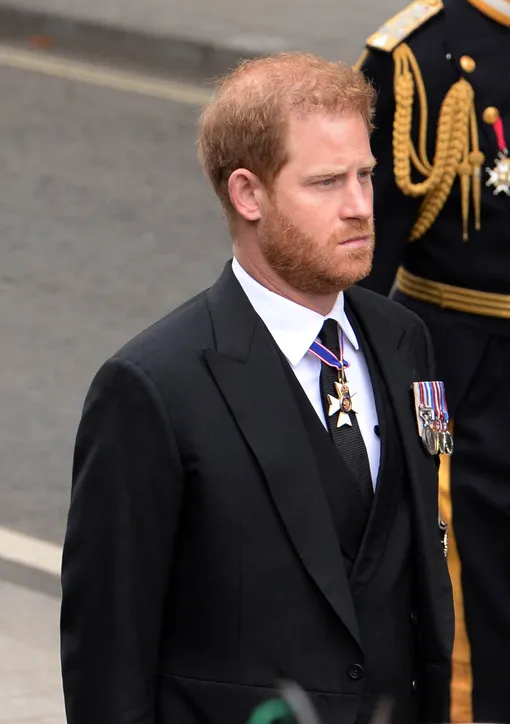 Принц Гарри (похороны Елизаветы II) фото
